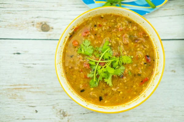 Spicy Mashed Mackerel Mix Fermenting Fish Chili Sauce Paste You — Stock Photo, Image