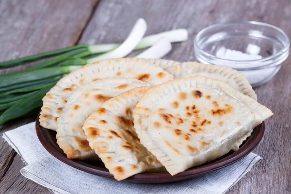 Pasteles fritos en un primer plano — Foto de Stock