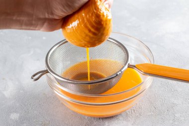 Balkabağı sütü tarifi. Adım adım. Balkabağı tohumlarından sebze sütü.