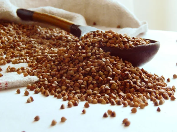 Buckwheat cereal — Stock Photo, Image