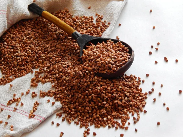 Buckwheat cereal — Stock Photo, Image
