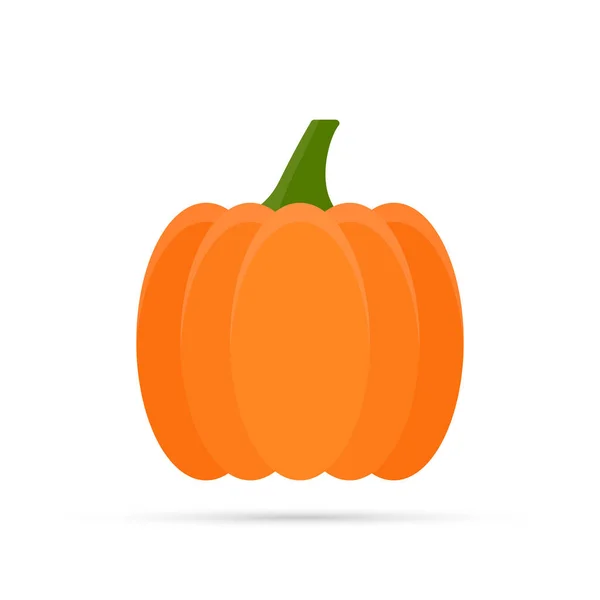 Pumpkin Icon Main Symbol Holiday Halloween Holiday October 31St Isolated — стоковый вектор