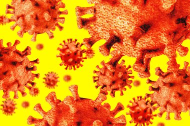 Coronavirüs salgını ve koronavirüs gribi.