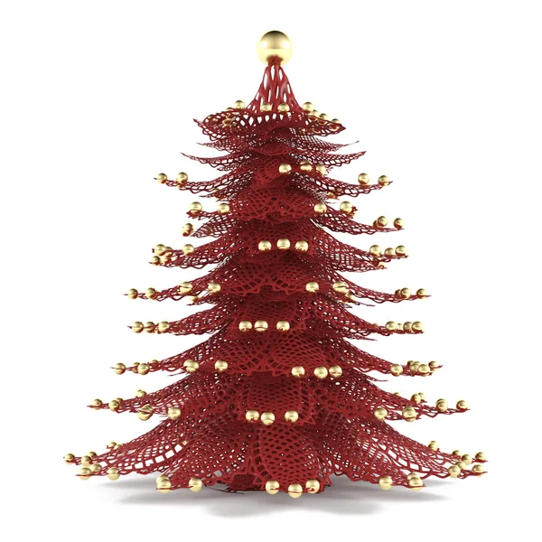 Decorativo giocattolo albero di Natale — Foto Stock