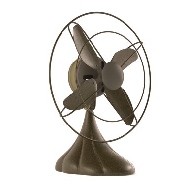 Vintage eski metal fan