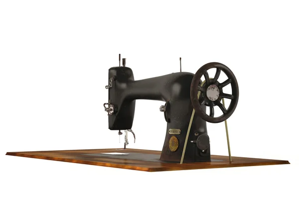 Den gamla vintage symaskinen — Stockfoto