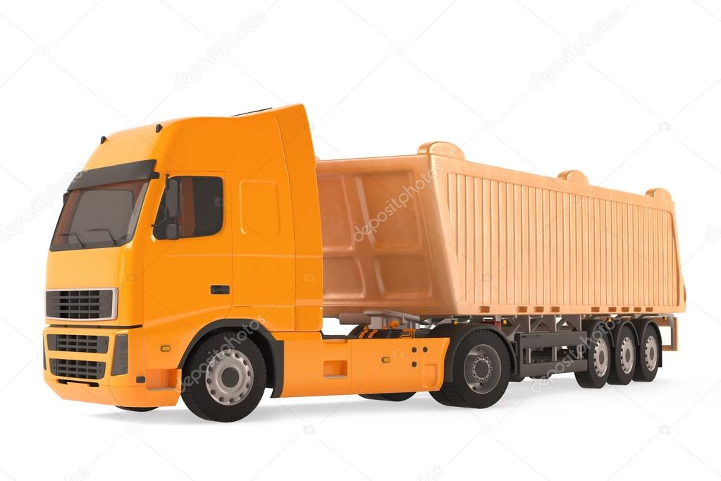 Cargo delivery vehicle truck.