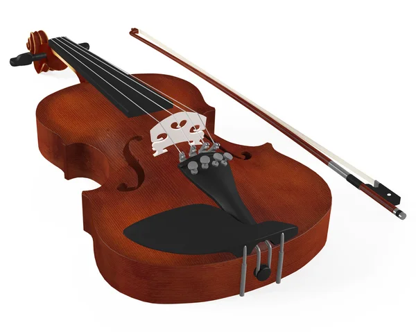 Violin isolated — Stock Photo, Image