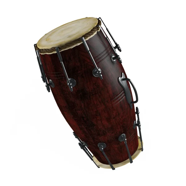 Traditionele drums geïsoleerd — Stockfoto