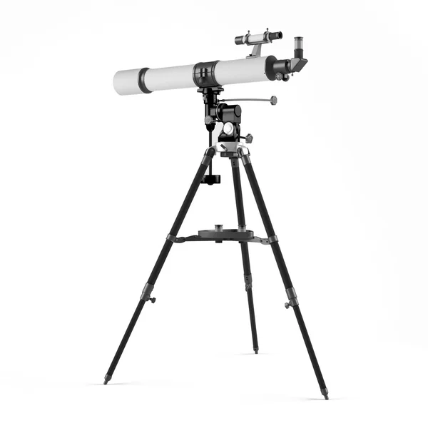 Телескоп изолирован — стоковое фото