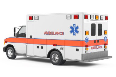 Ambulans araba geri