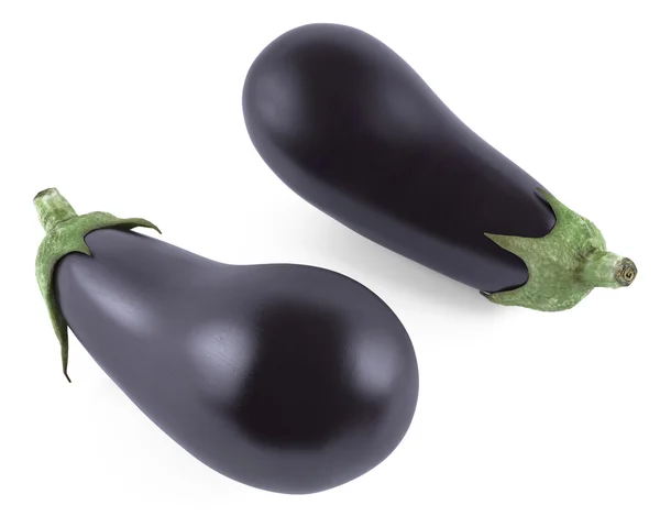 Eggplant aubergine vegetable isolated — Stock Photo, Image