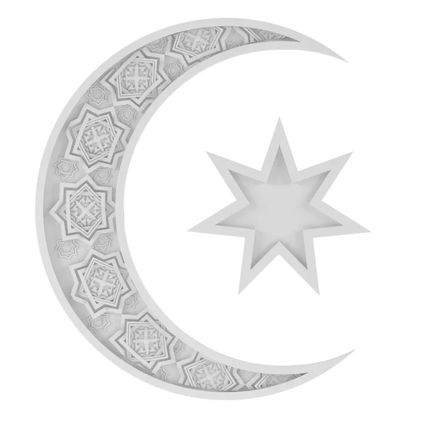 Surround Islamic symbol — Stock Photo, Image