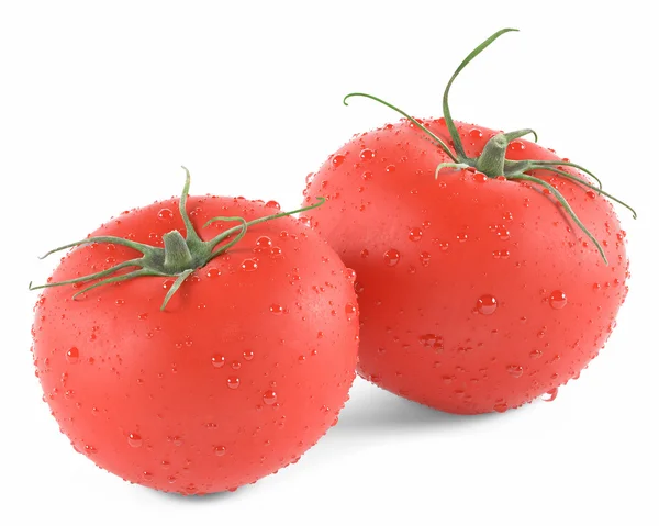 Fresh tomatoes isolated — Stock Photo, Image