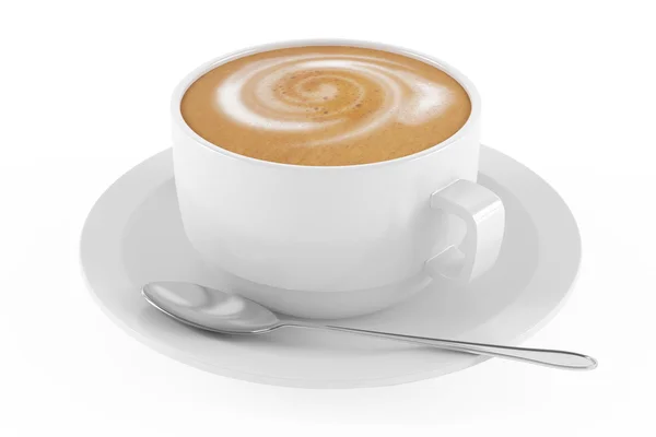 Kopp kaffe Latte — Stockfoto