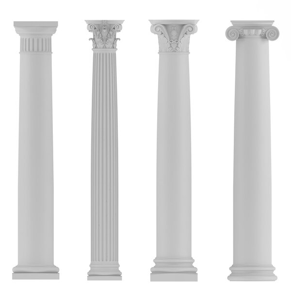Architectural classic columns