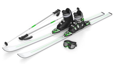 Kayak, sopa, izole maske öğeler