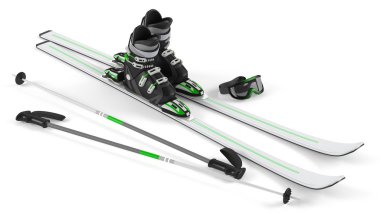 Kayak, sopa, izole maske öğeler