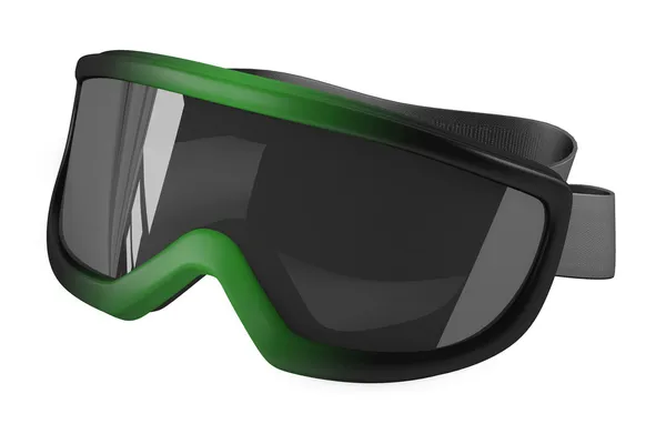 Masque de lunettes de ski snowboard isolé — Photo