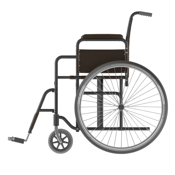 Wheelchair front isolated — Stock Photo, Image