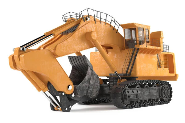 Excavator isolated — Stock Photo, Image