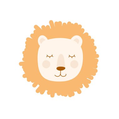 Bebek bebek yumuşak yastık aslan oyuncağı