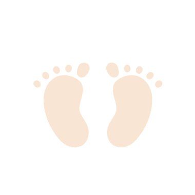 Yeni doğan bebek ayak izleri