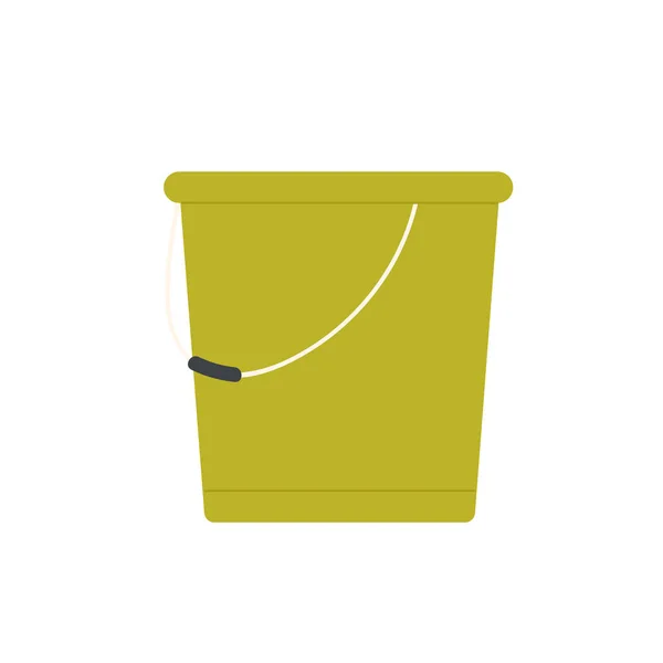 Housekeeping cleaning bucket — Vetor de Stock