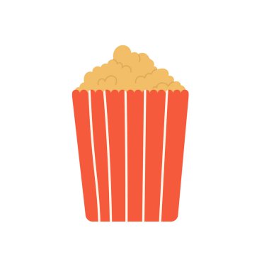 Sirk gösterisi patlamış mısır paketi