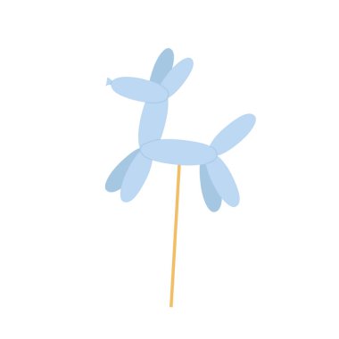 Sirk köpeği hayvan balonu