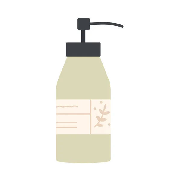 Öko Seifenspender Flasche Händehygiene Waschdesinfektionslösung Körperpflege Vektorillustration — Stockvektor