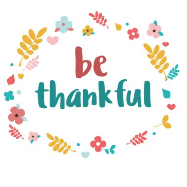 El yazısı minnettar olmalı. Modern el yazısı. İncil Mektubu. Modern, ilham verici, el yazısı. Ecclesiastes 'ten Hristiyan tipografi posteri. Tebrik kartları, baskılar için