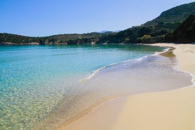 güzel pastoral turkuaz suları kıyı