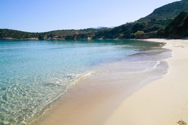 güzel pastoral turkuaz suları kıyı