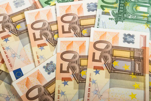 EURO bank notes — Stock Photo, Image