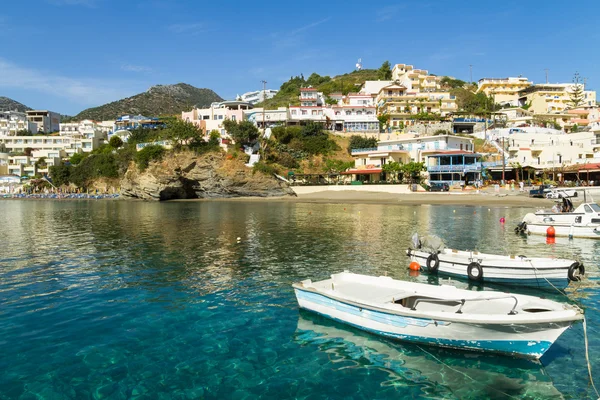 Panoramic skyline view of Bali, Crete. — Stock Photo, Image