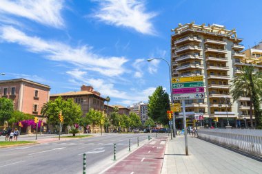 Palma de Mallorca Şehir Merkezi.