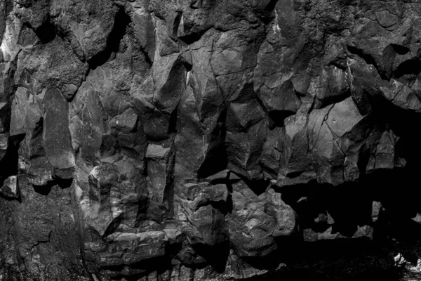 Structure Relief Lave Noire Texture Fond Roche Volcanique Fond Texturé Image En Vente