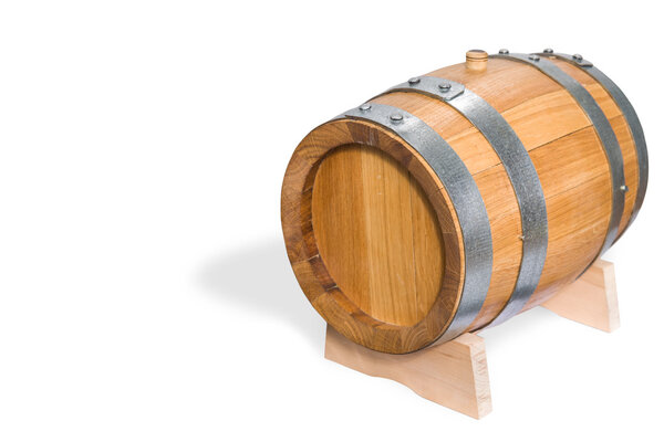 small wine barrel