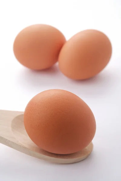 Three eggs — Stock Photo, Image