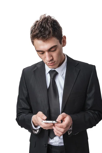 Man with a phone — Stock Photo, Image