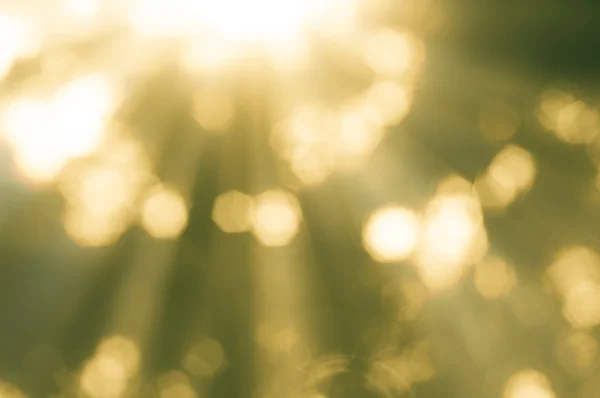 Soyut bokeh arka plan ve güneş ışığı — Stok fotoğraf