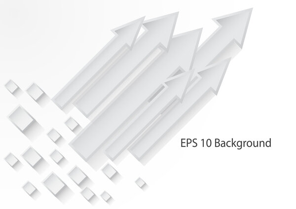 Геометрический фон стрелки
