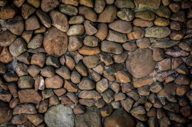 Stones on Wall Background clipart