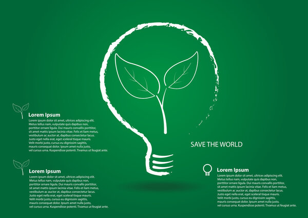 Вектор значка Сохранить мир
