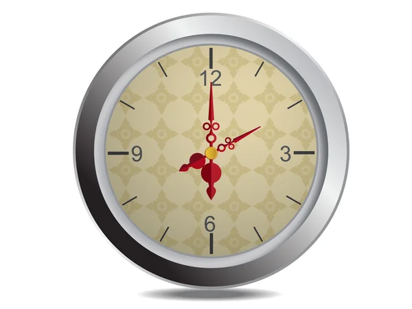 Reloj Vector aislado — Vector de stock