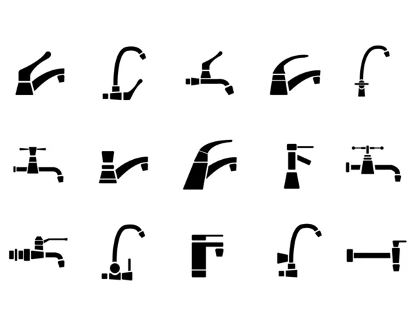 Kraan pictogrammenset — Stockvector