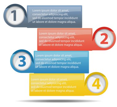 soyut Infographic arka plan