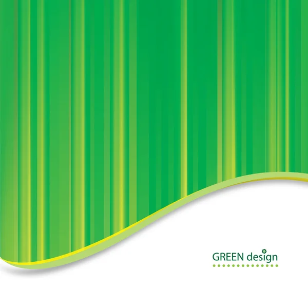 Diseño verde abstracto — Archivo Imágenes Vectoriales