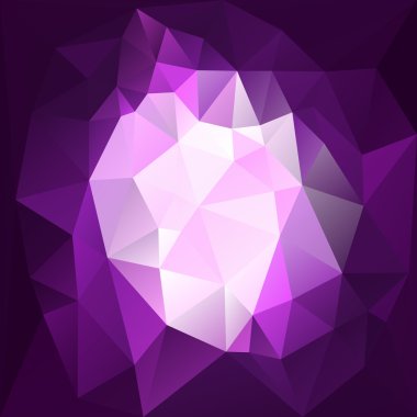 Menekşe elmas üçgenler arka plan